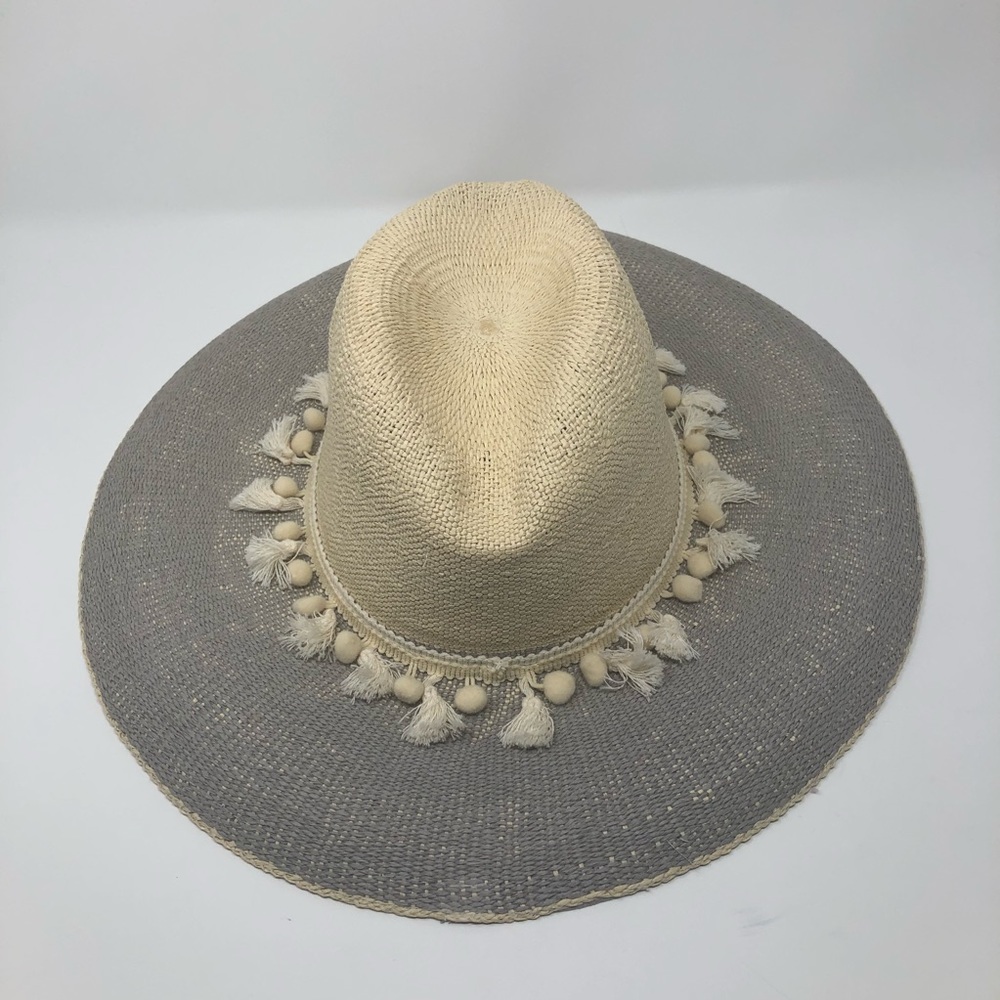 AE Tassel Trim Panama Hat - Picture 3 of 8